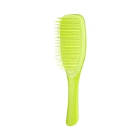 Tangle Teezer The Essential Detangler - Straight to Curly Hair, Cyber Lime, Detangling Hairbrush