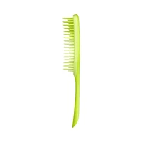 Tangle Teezer The Essential Detangler - Straight to Curly Hair, Cyber Lime, Detangling Hairbrush