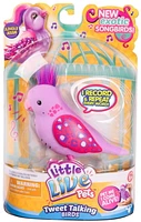 Little Live Pets Jungle Jessie Tweet Talking Bird Pet Doll