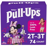Pull-Ups Girls' Potty Training Pants, Giga Pack, Size: 2T - 6T | 74-48