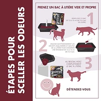 Litière Agglomérante et Scellante d'Arm & Hammer Multi-Chat pour chats 17,2 kg