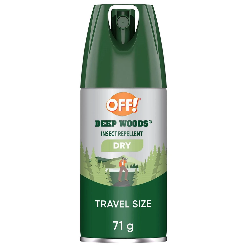 OFF! Deep Woods Insect Repellent, Dry Formula, 71g