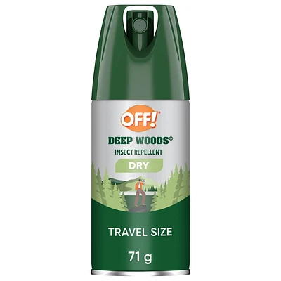 OFF! Deep Woods Insect Repellent, Dry Formula, 71g