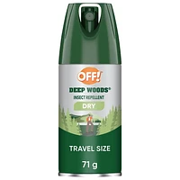 OFF! Deep Woods Insect Repellent, Dry Formula, 71g