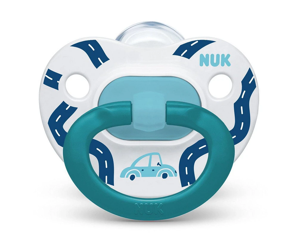 Suces orthodontiques NUK 18 à 36 mois, paquet de 2.