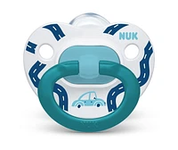 Suces orthodontiques NUK 18 à 36 mois, paquet de 2.