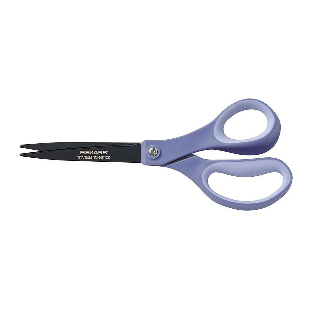 Fiskars Non-stick Titanium Softgrip Scissors (8 in.)