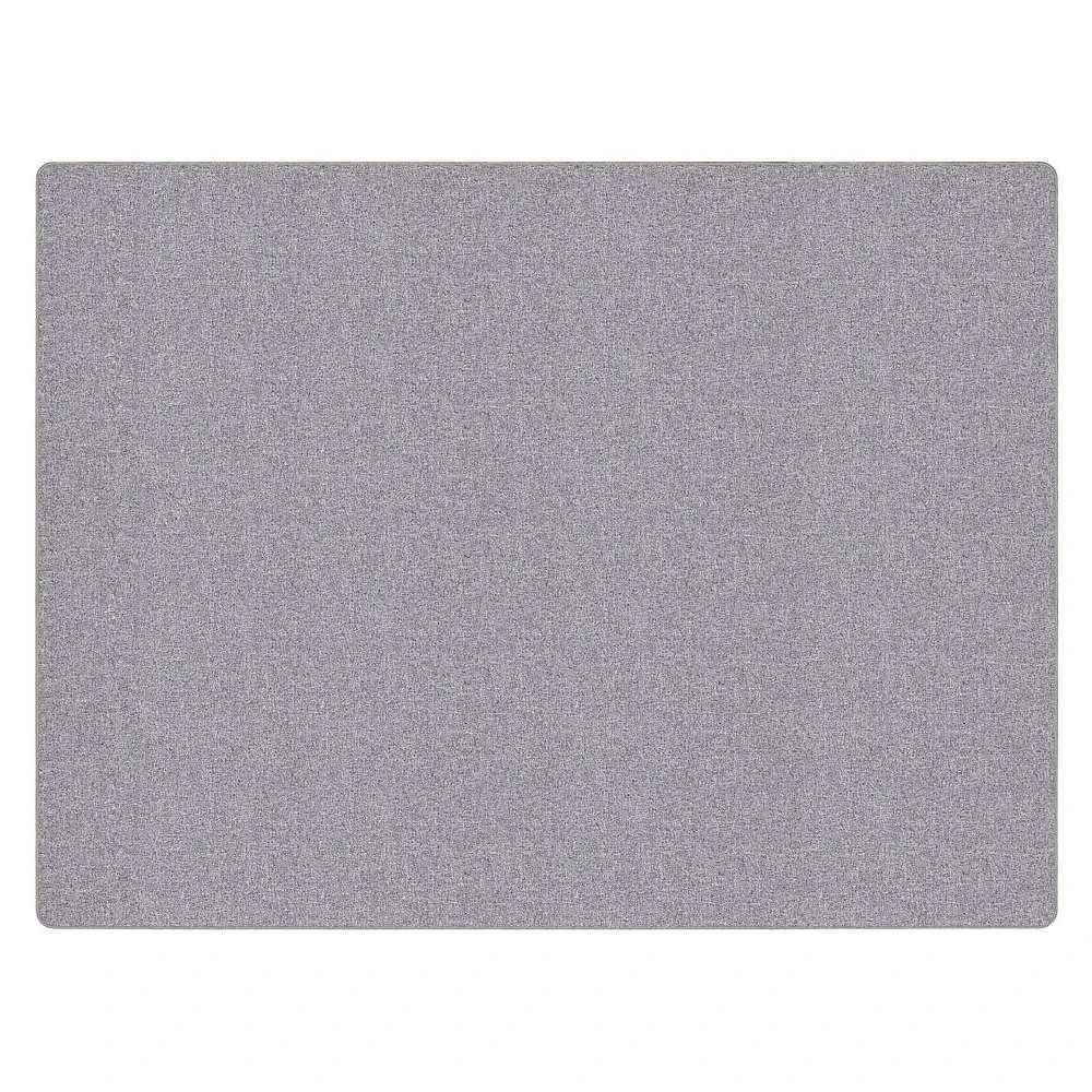 3-ft x 4-ft Wicklow Grey Woven Mat, Low profile floormat