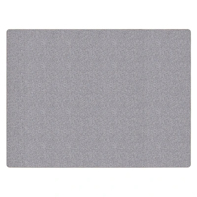 3-ft x 4-ft Wicklow Grey Woven Mat, Low profile floormat