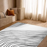 Rug Branch Minimalist Abstract Indoor Area Rug