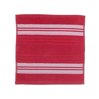 Tissu De Luxe Pour Lessive (12 X 12) (Rouge) - Set of 6