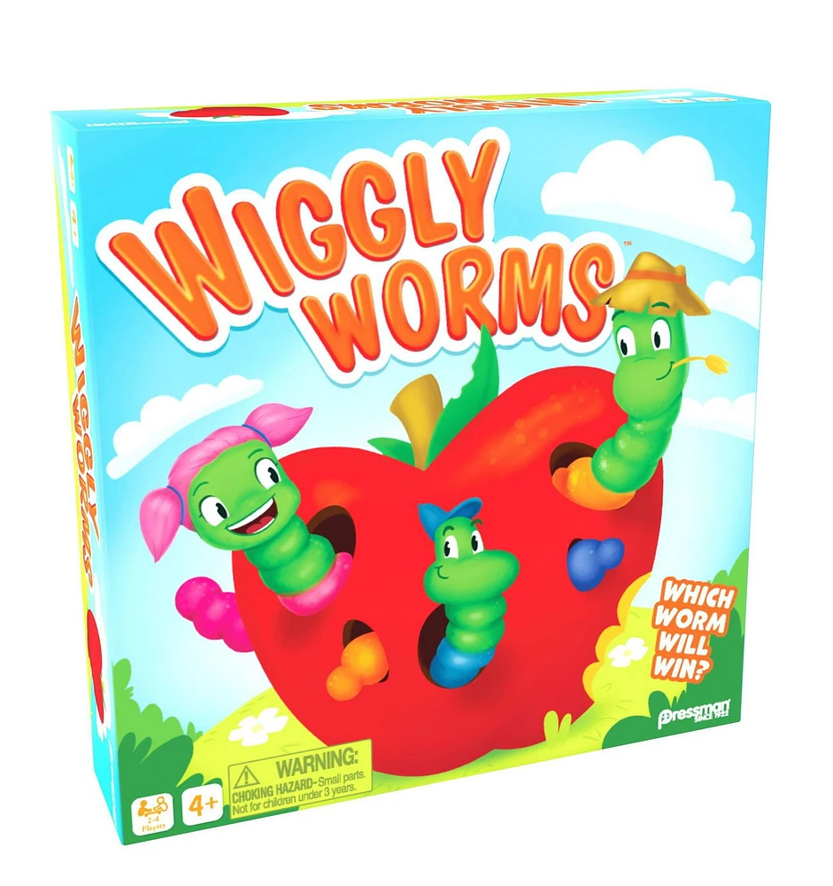 Pressman: Wiggly Worms Game