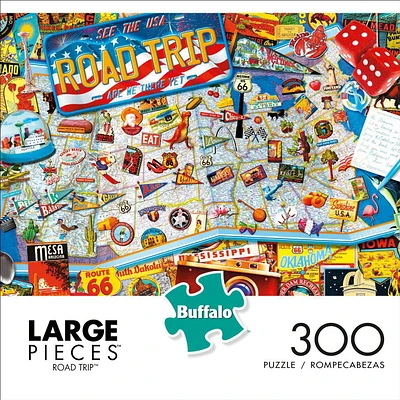 Buffalo Games - Large Piece - Road Trip - 300 Piece Jigsaw Puzzle