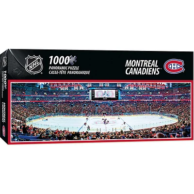 Masterpieces Puzzle Company NHL 1000 Piece Panoramic Puzzle Montreal Canadiens