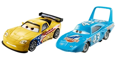 Disney/Pixar Cars 3 Jeff Gorvette & King Vehicle 2-Pack