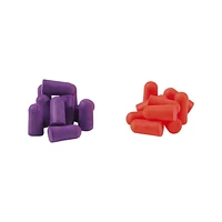 3M™ Disposable Earplugs 92059H80-DC, 32 dB NRR, Purple & Orange, Disposable Earplugs