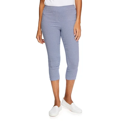 Pantalon capri enfilable Iyla pour femmes