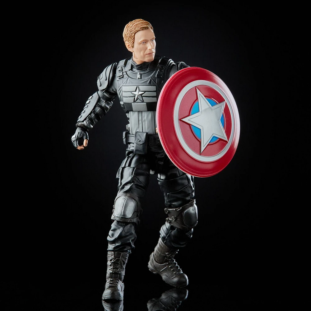 Hasbro Marvel Legends Series Gamerverse 6-inch Collectible Stealth Captain America Action Figure Toy, Ages 4 And Up