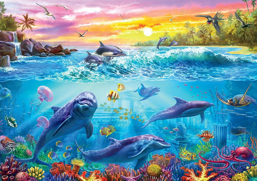 Buffalo Games - Amazing Nature - The Magnificent Undersea World - 500 Piece Jigsaw Puzzle