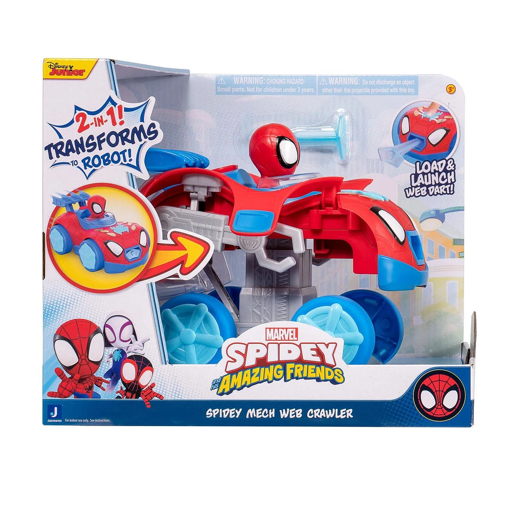 Spidey & Friends - Web Mech Crawler, Here comes the Spidey Mech Web Crawler!