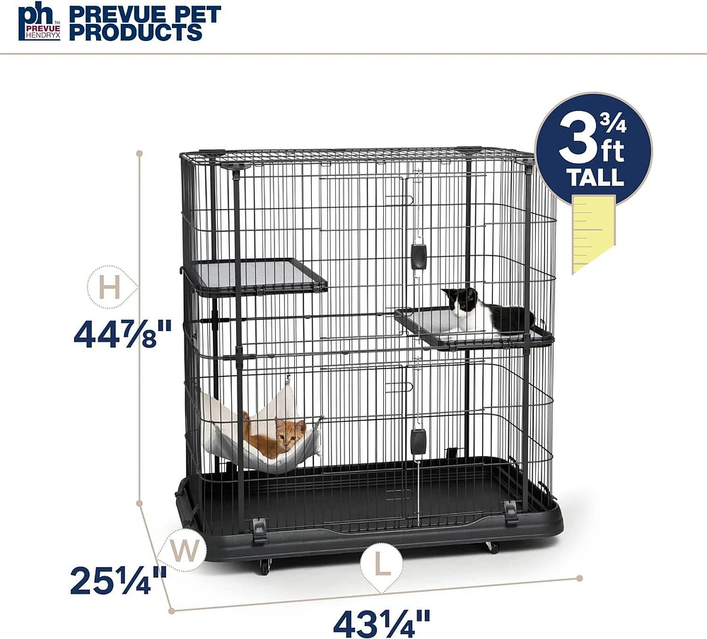 Prevue Pet Deluxe 3 Level cat Home