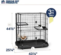 Prevue Pet Deluxe 3 Level cat Home