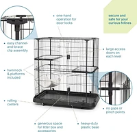 Prevue Pet Deluxe 3 Level cat Home