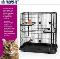 Prevue Pet Deluxe 3 Level cat Home