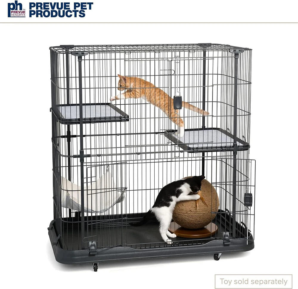 Prevue Pet Deluxe 3 Level cat Home