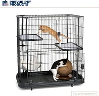 Prevue Pet Deluxe 3 Level cat Home