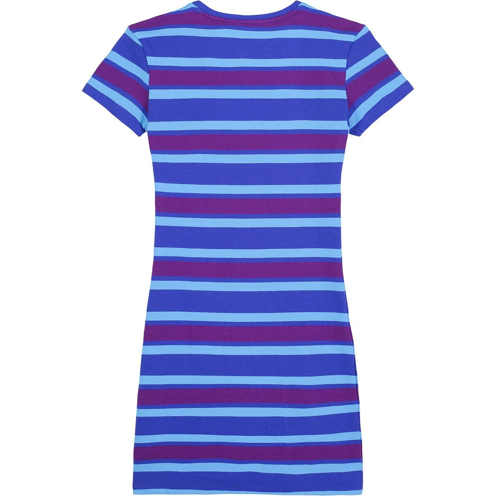 AIRWALK FEMME ROBE CÔTELÉE RAYÉE