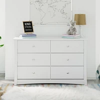 Commode Double à 6 Tiroirs Crescent de Storkcraft