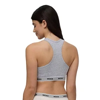 Paquet de 2 bralettes avec bande élastiques à motif Mexx pour femmes XS-XL