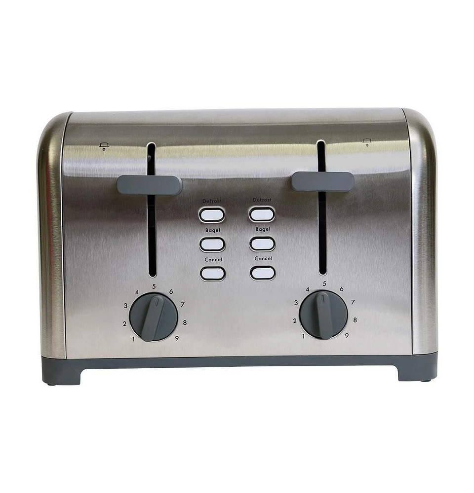 Kenmore® 4-Slice Toaster with Dual Controls, Stainless Steel