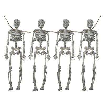 17*60CM SCARY SKELETON GARLAND WITH SKELETONS