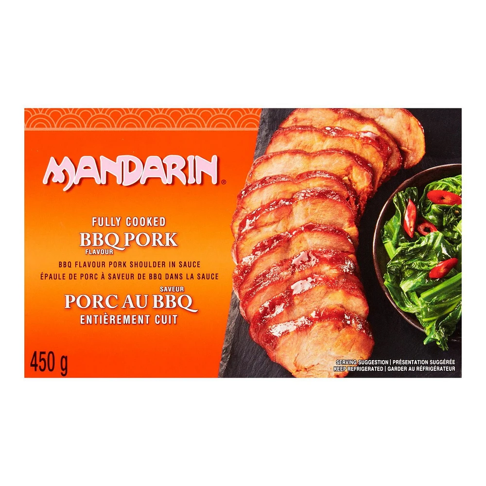 Mandarin BBQ Flavour Pork Shoulder in Sauce, 450 g