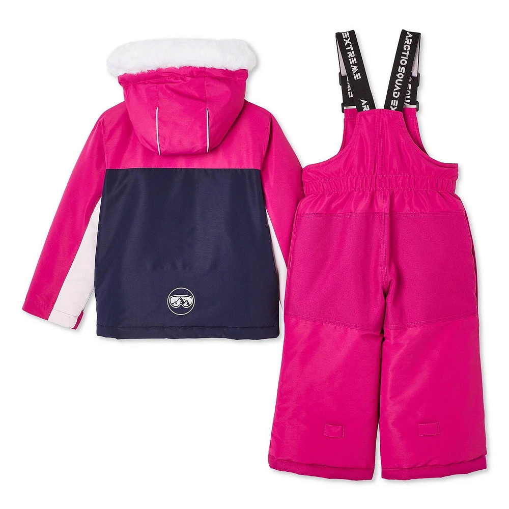 Arctic Squad Extreme Toddler Girls' Snow Suit 2-Piece Set