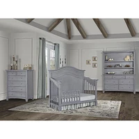 Evolur Cheyenne 5-in-1 Full Panel Convertible Crib, Model #88261