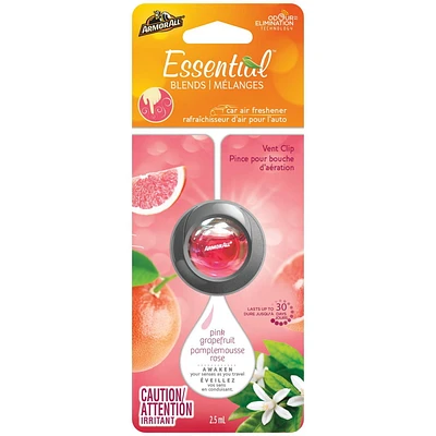 Armor All Vent Air Freshener (Pink Grapefruit Scent, 1 Pack)