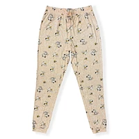 Peanuts Jogger pour femme avec cordon et élastique à la taille