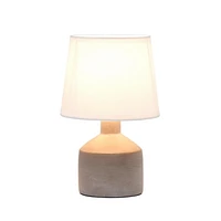 Simple Designs Mini Bocksbeutel Ceramic Table Lamp