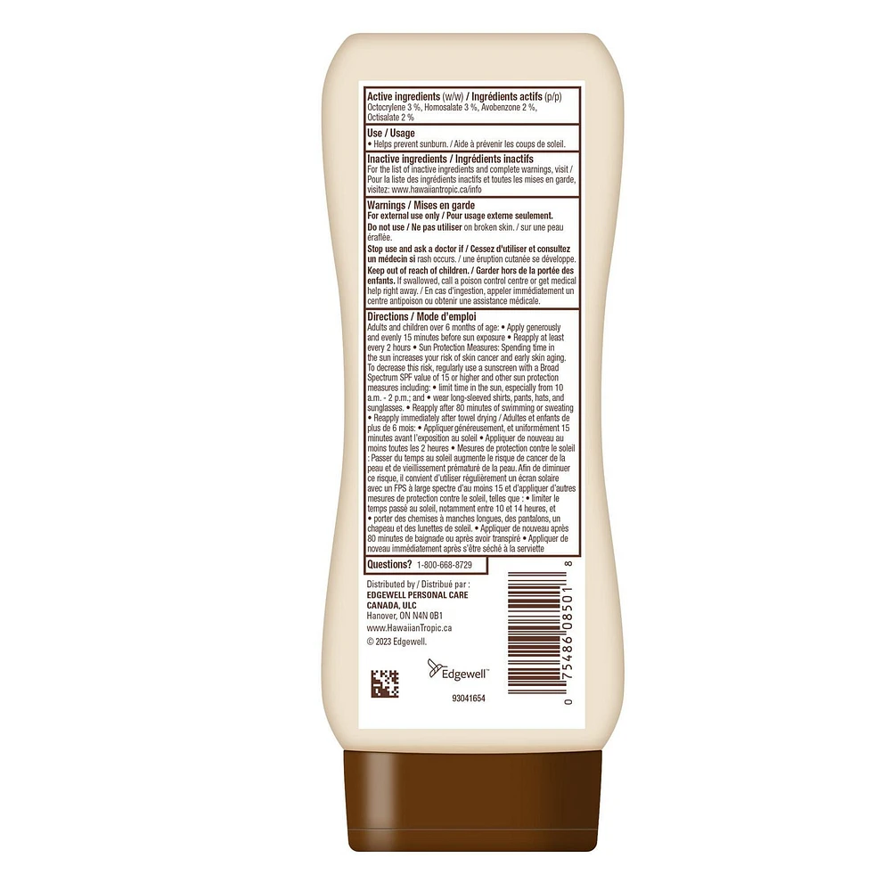 Hawaiian Tropic® Sheer Touch ® Sunscreen Lotion SPF 15, 240ml