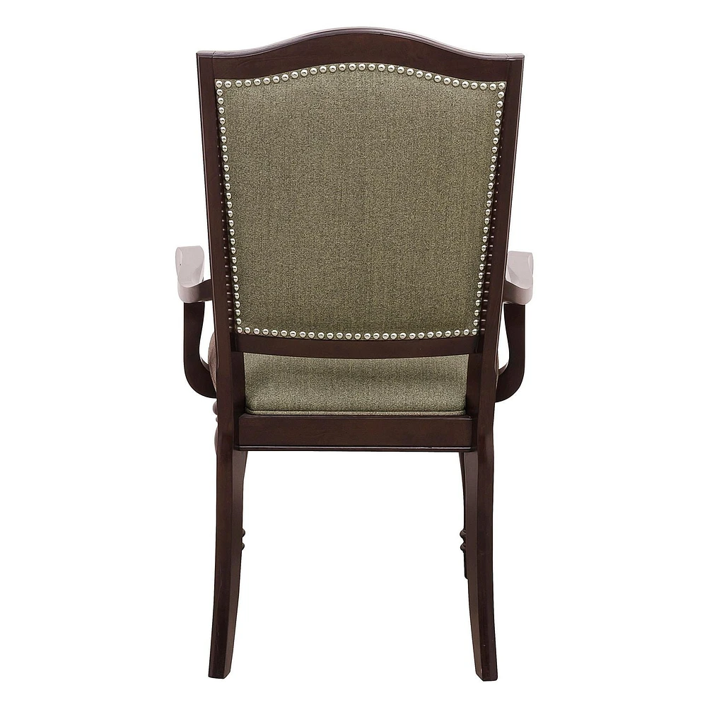 Topline Home Furnishings Neutral Tone Arm Chair