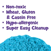 Kinetic Sand, The Original Moldable Sensory Play Sand, Blue, 2 lb. Resealable Bag, Ages 3+