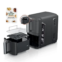 Ninja DoubleStack 2-Basket Air Fryer, Meet the Ninja® DoubleStack™ 2-Basket Air Fryer