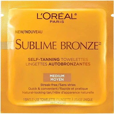 L'Oreal Paris Sublime Bronze Sublime Bronze Lingettes Autobronzantes