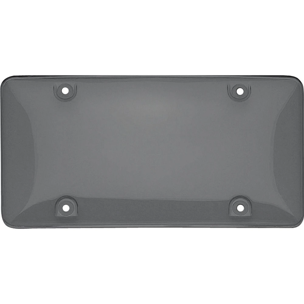 Cruiser Accessories Tuf Bubble License Plate Shield, Smoke, Fits 15x30cm License Plate