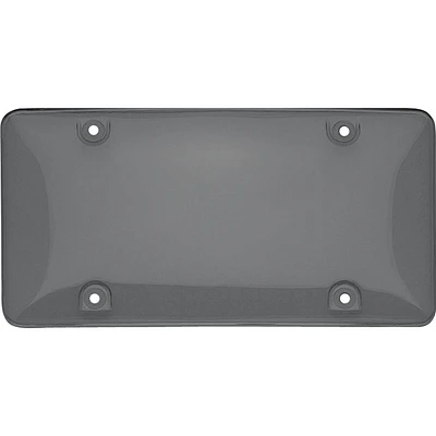 Cruiser Accessories Tuf Bubble License Plate Shield, Smoke, Fits 15x30cm License Plate