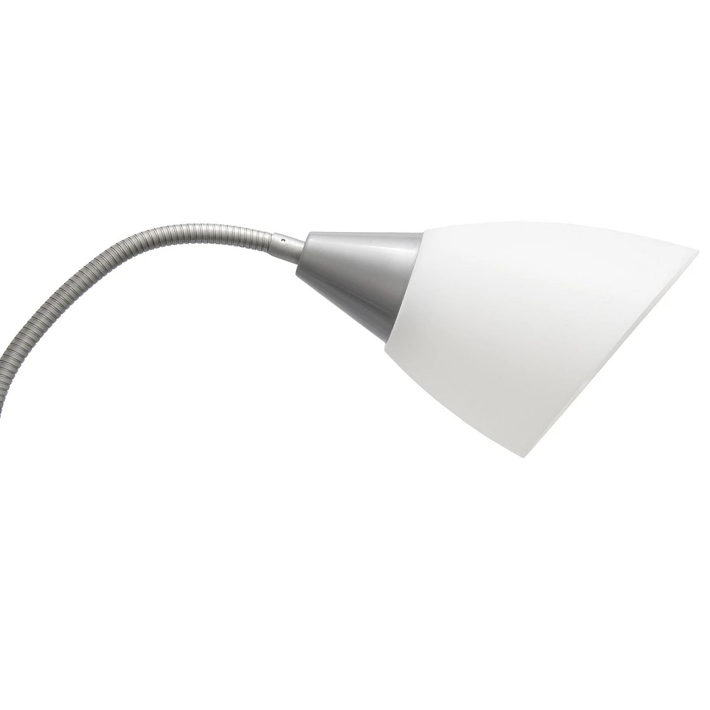 Simple Designs 5 Light Adjustable Gooseneck Floor Lamp