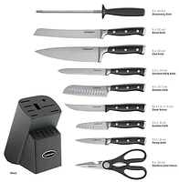 Triple-Rivet Cutlery Block Set